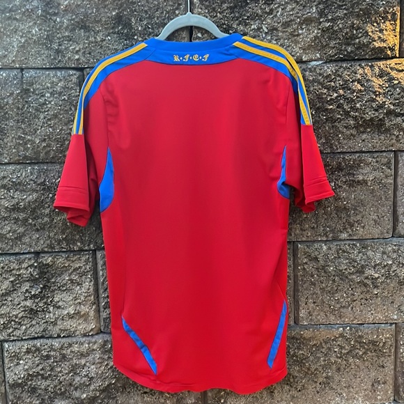 VINTAGE Authentic adidas Spain 2011 Home Jersey - Men's Large - Picture 9 of 11
